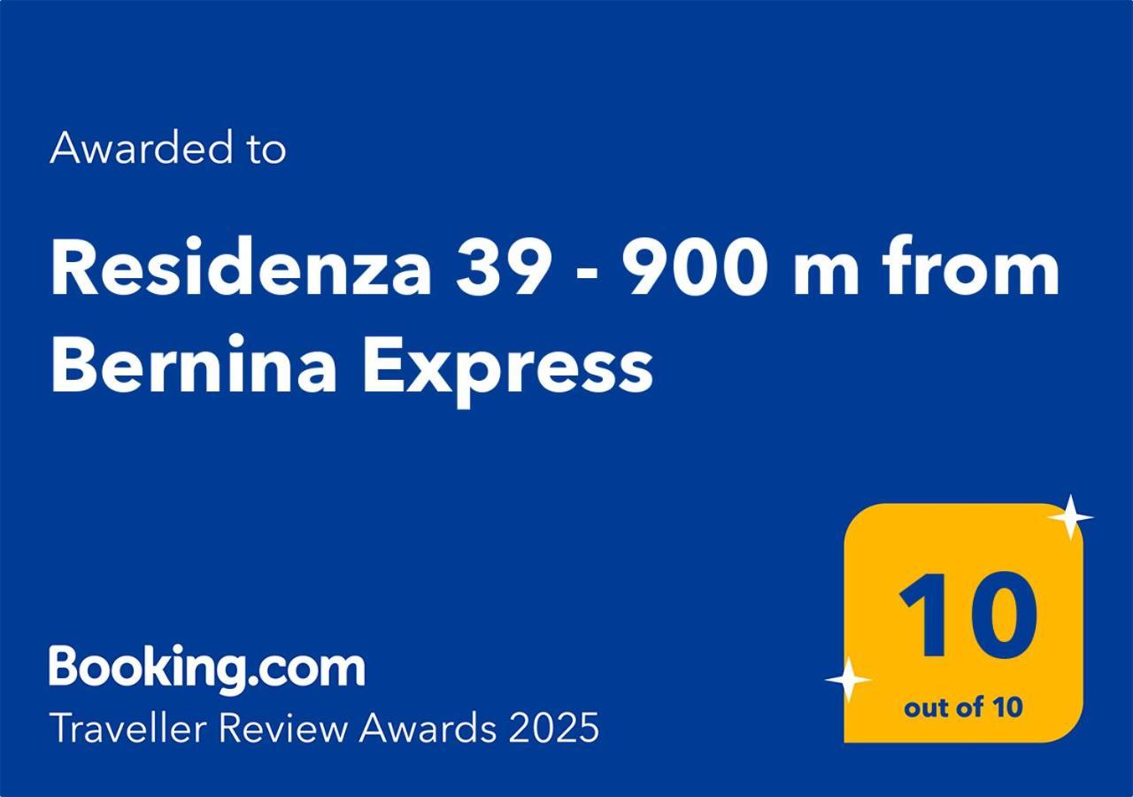 Residenza 39 - 900 M To Bernina Express Apartment Tirano Ngoại thất bức ảnh